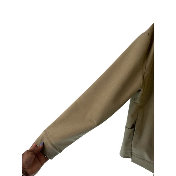 BYLT Men's Beige Sand Casual Performance Snap Button District Jacket Size XL - Picture 6 of 14